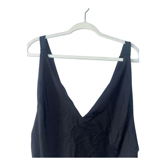 Good American Womens Black Lounge One Piece Swimsuit, Size 7 (4XL) - Picture 3 of 8